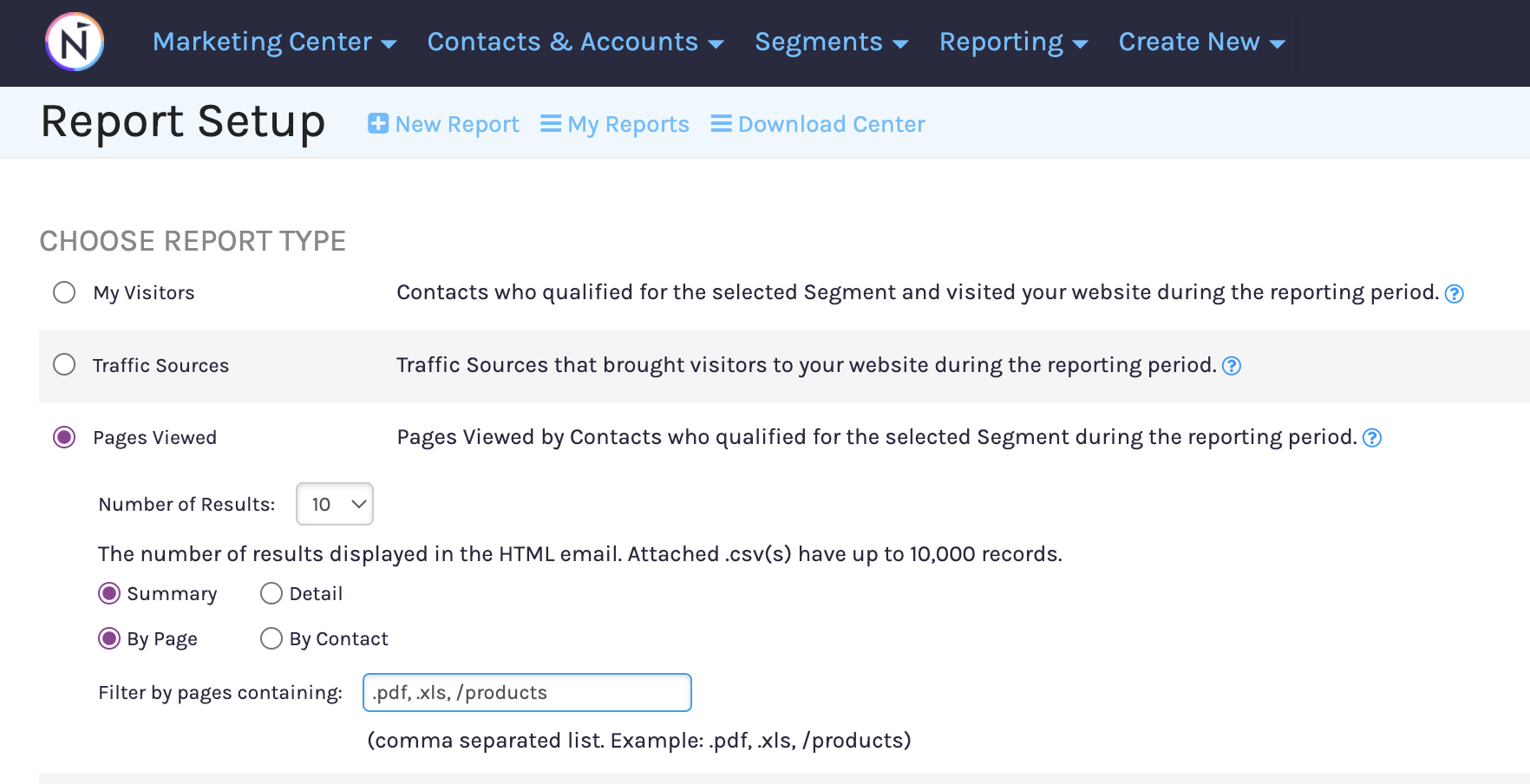 Asset Reporting – Net-Results Knowledge Base